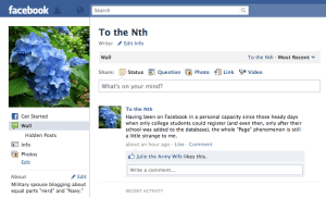 To the Nth Facebook Page