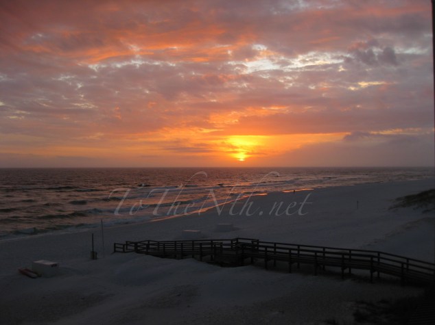 Fort Walton Beach Sunset The view from my hotel in Fort Walton Beach