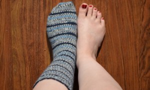 Huh. Half my toes are cold. Something's missing...